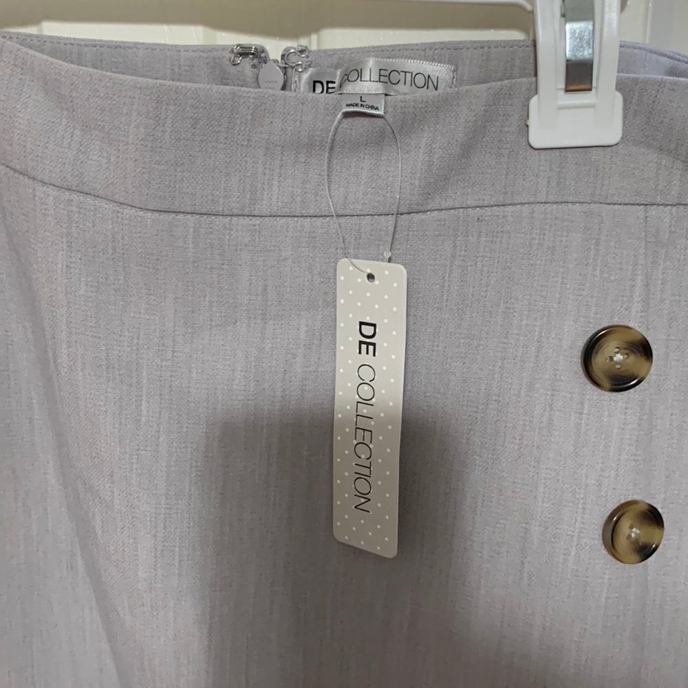 Gray pencil skirt,great for work!